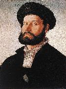Jan van Scorel Portrait of a Venetian Man painting